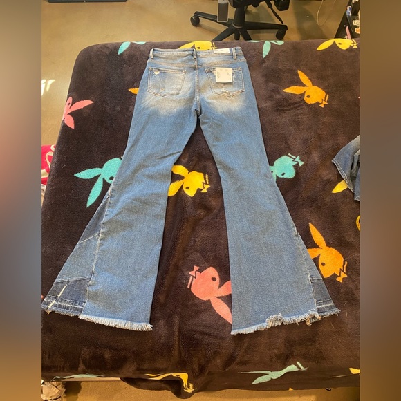 Vervet Denim Bella high rise flare jeans size 31 - Picture 1 of 16